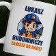 Budowniczy zawsze da radę - Personalizowany Kubek Budowniczy zawsze da radę - Personalizowany Kubek