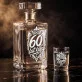 Zestaw Do Wódki z Grawerem Na 60 Urodziny Prezent: 60 Lat Klasy - Korona I Zestaw Do Wódki z Grawerem Na 60 Urodziny Prezent: 60 Lat Klasy - Korona I