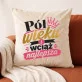 Poduszka Dekoracyjna Na 50 Urodziny Kobiety Prezent Na 50 Urodziny Dla Kobiety: Półwieczna Elegancja Poduszka Dekoracyjna Na 50 Urodziny Kobiety Prezent Na 50 Urodziny Dla Kobiety: Półwieczna Elegancja
