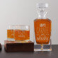 Carafe of whisky - Zestaw Grawerowana Karafka I Szklanki Do Whisky