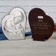 Co Bóg złączył - Matka Boska - Srebrny Obrazek z Grawerem Co Bóg złączył - Matka Boska - Srebrny Obrazek z Grawerem