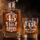 Zestaw Do Whisky Dla 45 Latka Prezent Na 45 Urodziny Dla Mężczyzny: 45 Lat Klasy