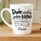 Kubek Personalizowany Dla Kobiety W Ciąży Prezent Na Dzień Mamy Dla Kobiety: Dwie Osoby, Jedno Łóżko Kubek Personalizowany Dla Kobiety W Ciąży Prezent Na Dzień Mamy Dla Kobiety: Dwie Osoby, Jedno Łóżko