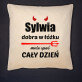 Dobra w łóżku - Poduszka dla Dziewczyny