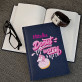 Donut worry - notatnik A5 z nadrukiem