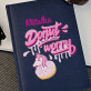 Donut worry - notatnik A5 z nadrukiem