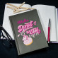 Donut worry - notatnik A5 z nadrukiem