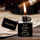 Eat, sleep, fish - Zapalniczka z grawerem