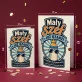 Kartka z Życzeniami Na Urodzenie Dziecka Dla Kobiety: Mały Szef Retro Kartka z Życzeniami Na Urodzenie Dziecka Dla Kobiety: Mały Szef Retro