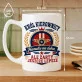 Kubek Z Nadrukiem Dla Kierowcy Prezent Dla Mężczyzny: Król Kierownicy