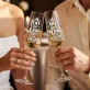 Dwa Kieliszki Do Szampana Na 60 Rocznicę Ślubu Prezent Na Walentynki Dla Pary: 60 Lat Ona Zawsze