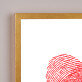 Fingerprints - wydruk obramowany
