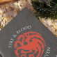 Fire&Blood - notatnik A5 z nadrukiem Fire&Blood - notatnik A5 z nadrukiem