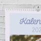 Fotokalendarz pastelowy - Kalendarz wiszący