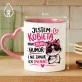 Kubek Z Nadrukiem Na Dzień Kobiet Prezent Dla Kobiety Kobiety: Mam Zasady
