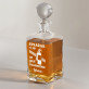 Gasi pragnienie - grawerowana karafka do whisky Gasi pragnienie - grawerowana karafka do whisky