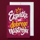 Kartka z Życzeniami Na Imieniny Dla Kobiety: Ekspertka Dobrego Humoru