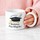 Gratulacje pani magister - Kubek z okrągłym uchem