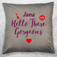 Hello gorgeous - Poduszka dekoracyjna Hello gorgeous - Poduszka dekoracyjna