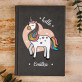 Hello unicorn - Planer Książkowy A5 Hello unicorn - Planer Książkowy A5