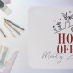Home office - Podkładka na biurko