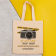 I may snap - Torba Bawełniana z Nadrukiem I may snap - Torba Bawełniana z Nadrukiem