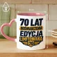 Kubek Z Nadrukiem Na 70 Prezent Dla Mężczyzny: Edycja Limitowana 70