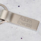 Imię i nazwisko - Pendrive srebrny brelok