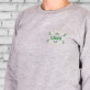 Imię + kwiaty - Bluza damska bez kaptura Imię + kwiaty - Bluza damska bez kaptura
