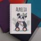 Imię panda - Zeszyt na spirali A5 Imię panda - Zeszyt na spirali A5