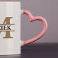 Inicjał z imieniem - kubek personalizowany Inicjał z imieniem - kubek personalizowany