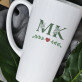 Inicjały floral - kubek personalizowany Inicjały floral - kubek personalizowany