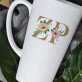 Inicjały kwiaty - kubek personalizowany Inicjały kwiaty - kubek personalizowany