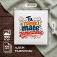 Album Na Zdjęcia Tradycyjny Dla Przyszłej Mamy Prezent Na Dzień Mamy Dla Kobiety: Radosne Oczekiwanie