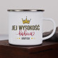 Jej wysokość - Kubek emaliowany