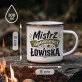 Kubek Emaliowany Dla Wędkarza Prezent Dla Mężczyzny: Łowiskowe Opowieści Kubek Emaliowany Dla Wędkarza Prezent Dla Mężczyzny: Łowiskowe Opowieści