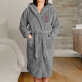 Każdy dzień - Szlafrok polarowy z kapturem