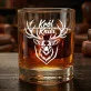 Szklanka Do Whisky Dla Myśliwego Prezent Dla Mężczyzny: Król Kniei - Jeleń