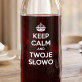 Keep Calm - Grawerowana karafka