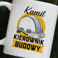 Kierownik budowy - Personalizowany Kubek