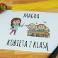 Kobieta z klasą - deska do krojenia Kobieta z klasą - deska do krojenia
