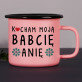 Kocham babcię - Kubek emaliowany