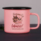 Kocham Cię łobuzie - Kubek emaliowany