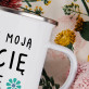 Kocham babcię - Kubek emaliowany