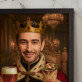 Król z piwem i kebabem - Królewski portret