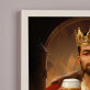 Król z piwem - Królewski portret