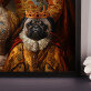 Królewscy dziadkowie z pupilem - Królewski portret