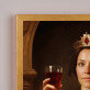 Królowa z winem - Królewski portret Królowa z winem - Królewski portret