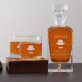 Last Gentleman - Zestaw Grawerowana Karafka I Szklanki Do Whisky Last Gentleman - Zestaw Grawerowana Karafka I Szklanki Do Whisky