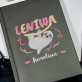Leniwa - notatnik A5 z nadrukiem